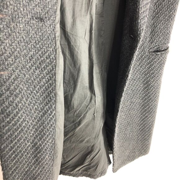 POL Wool Polyester Lined Long Vest Gray Womens Size Small - Picture 6 of 11